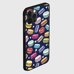 Чехол для iPhone 12 Pro Макарун, цвет: 3D-черный — фото 2