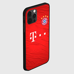 Чехол для iPhone 12 Pro BAYERN MUNCHEN, цвет: 3D-черный — фото 2