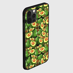 Чехол для iPhone 12 Pro Avocado, цвет: 3D-черный — фото 2