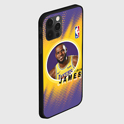 Чехол для iPhone 12 Pro LeBron James, цвет: 3D-черный — фото 2