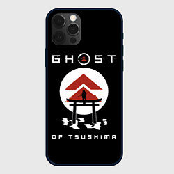 Чехол для iPhone 12 Pro Ghost of Tsushima, цвет: 3D-черный