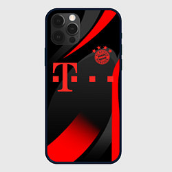 Чехол для iPhone 12 Pro FC Bayern Munchen, цвет: 3D-черный