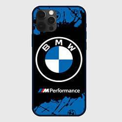 Чехол для iPhone 12 Pro BMW БМВ, цвет: 3D-черный