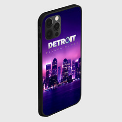 Чехол для iPhone 12 Pro Detroit Become Human S, цвет: 3D-черный — фото 2