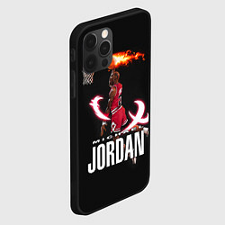 Чехол для iPhone 12 Pro MICHAEL JORDAN, цвет: 3D-черный — фото 2