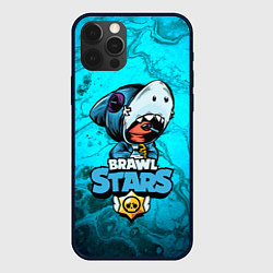 Чехол iPhone 12 Pro BRAWL STARS LEON SHARK