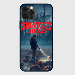 Чехол для iPhone 12 Pro Stranger Things, цвет: 3D-черный