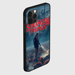 Чехол для iPhone 12 Pro Stranger Things, цвет: 3D-черный — фото 2