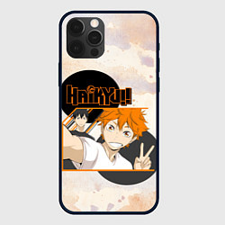 Чехол для iPhone 12 Pro Haikyuu, цвет: 3D-черный