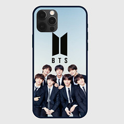Чехол для iPhone 12 Pro BTS, цвет: 3D-черный