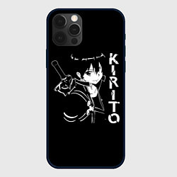 Чехол для iPhone 12 Pro Kirito, цвет: 3D-черный