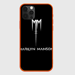 Чехол iPhone 12 Pro Marilyn Manson