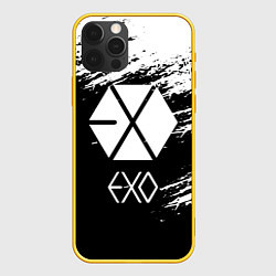 Чехол для iPhone 12 Pro EXO BAND, цвет: 3D-желтый