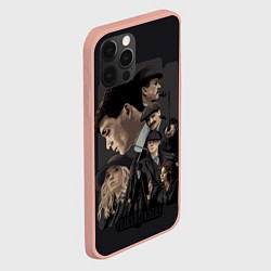Чехол для iPhone 12 Pro Острые козырьки, цвет: 3D-светло-розовый — фото 2
