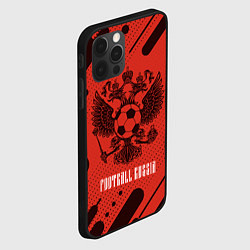 Чехол для iPhone 12 Pro FOOTBALL RUSSIA Футбол, цвет: 3D-черный — фото 2