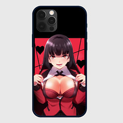 Чехол для iPhone 12 Pro Юмэко Джабами Безумный азарт, цвет: 3D-черный