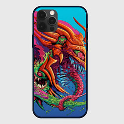 Чехол для iPhone 12 Pro HyperBeast, цвет: 3D-черный