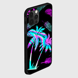 Чехол для iPhone 12 Pro Неоновое лето, цвет: 3D-черный — фото 2