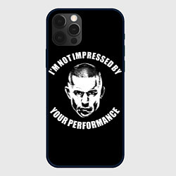 Чехол для iPhone 12 Pro Жорж Сен-Пьер, цвет: 3D-черный