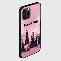 Чехол для iPhone 12 Pro BLACKPINK x PUBG, цвет: 3D-черный — фото 2