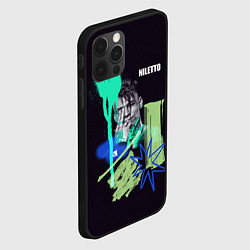 Чехол для iPhone 12 Pro Niletto, цвет: 3D-черный — фото 2
