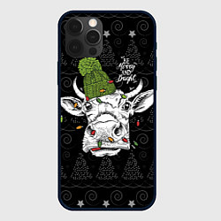 Чехол для iPhone 12 Pro Be Merry and Bright, цвет: 3D-черный