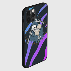 Чехол для iPhone 12 Pro Skate or die art, цвет: 3D-черный — фото 2