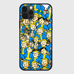 Чехол для iPhone 12 Pro FALLOUT, цвет: 3D-черный