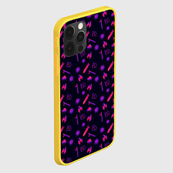 Чехол для iPhone 12 Pro 2020 год, цвет: 3D-желтый — фото 2