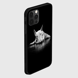 Чехол для iPhone 12 Pro Puppy, цвет: 3D-черный — фото 2