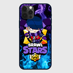 Чехол для iPhone 12 Pro BRAWL STARS EDGAR, цвет: 3D-черный