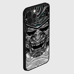 Чехол для iPhone 12 Pro Cyber Samurai, цвет: 3D-черный — фото 2