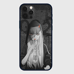 Чехол для iPhone 12 Pro Zero Two, цвет: 3D-черный