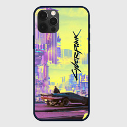 Чехол для iPhone 12 Pro Cyberpunk 2077, цвет: 3D-черный