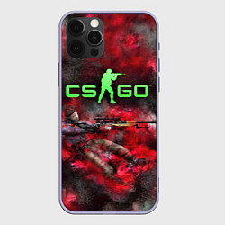 Чехол iPhone 12 Pro CS GO Red heat