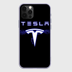 Чехол iPhone 12 Pro TESLA