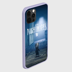 Чехол для iPhone 12 Pro Little Nightmares II, цвет: 3D-светло-сиреневый — фото 2