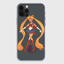 Чехол iPhone 12 Pro Sailor Moon Сейлор Мун