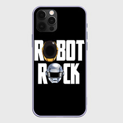 Чехол для iPhone 12 Pro Robot Rock, цвет: 3D-светло-сиреневый