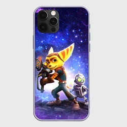 Чехол iPhone 12 Pro Ratchet & Clank game