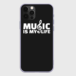 Чехол iPhone 12 Pro Music is My Life