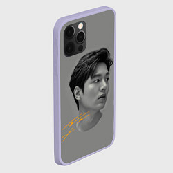 Чехол для iPhone 12 Pro Ли Мин Хо Lee Min Ho, цвет: 3D-светло-сиреневый — фото 2