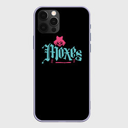 Чехол для iPhone 12 Pro Cyberpunk - Moxes, цвет: 3D-светло-сиреневый