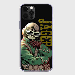 Чехол для iPhone 12 Pro J?ger Rainbow Six Art 02, цвет: 3D-светло-сиреневый