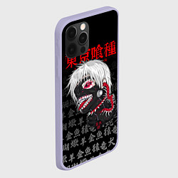 Чехол для iPhone 12 Pro TOKYO GHOUL ТОКИЙСКИЙ ГУЛЬ, цвет: 3D-светло-сиреневый — фото 2