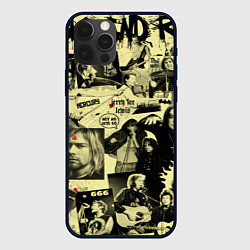 Чехол для iPhone 12 Pro РОК КУМИРЫ, цвет: 3D-черный