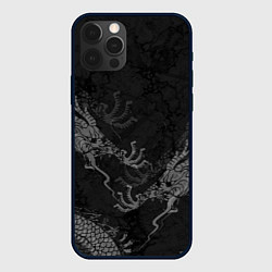 Чехол для iPhone 12 Pro Chinese Dragons, цвет: 3D-черный