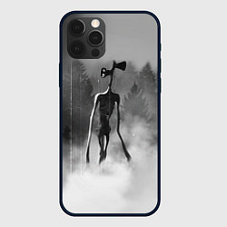 Чехол для iPhone 12 Pro Сиреноголовый в Лесу, цвет: 3D-черный