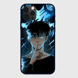 Чехол для iPhone 12 Pro Solo leveling Manga, цвет: 3D-черный