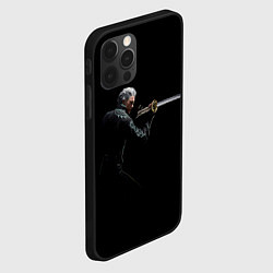 Чехол для iPhone 12 Pro Вирджил с катаной, цвет: 3D-черный — фото 2
